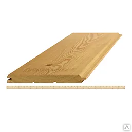 Фото №0 Вагонка (лиственница) "Штиль", сорт С 14х144х3000х7шт.