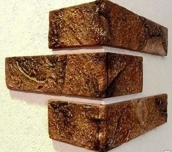 фото Арт. 11233 Кирпич "Классический" Стыковой внешний угол Коричневый