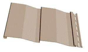 Фото №0 Сайдинг виниловый Корабельная доска Крем-брюлеДёке