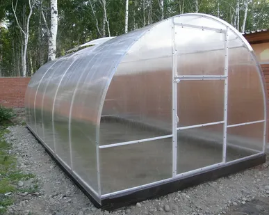 фото ТЕПЛИЦА ПОЛЬЗА-3 СТАНДАРТНАЯ ПОЛИМЕР 3*4М