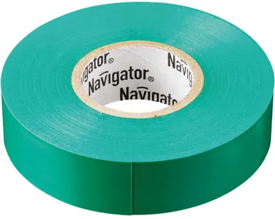 фото Изолента ПВХ 15мм (рул.20м) зел. NIT-B15-20/G Navigator 71106