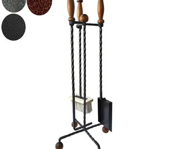 фото Набор для камина "Балау"бронза