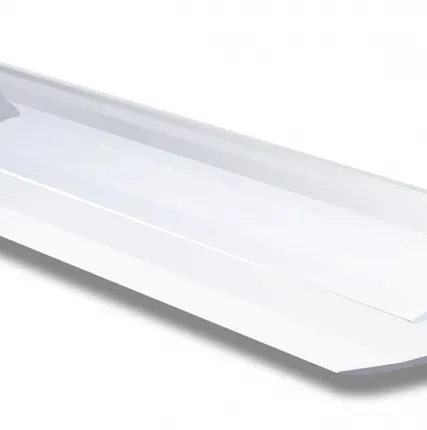 Фото №0 Торцевой профиль из поликарбоната UP Прозрачный 2100*10 мм