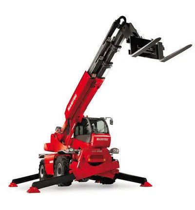 Фото №0 Аренда телескопического погрузчика 21 метр Manitou MRT 2150 5тонн