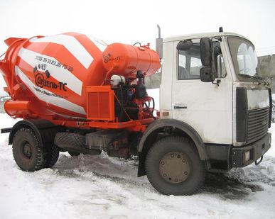 фото Аренда автобетоносмесителя миксера 4 куб. АБС