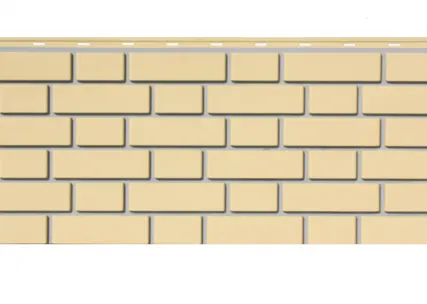 Фото №0 Фасадная панель FB Облицовочный кирпич Желтый 1130х463