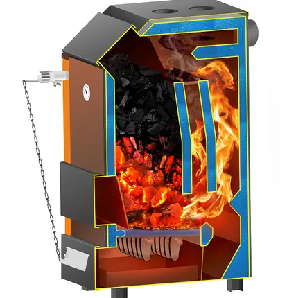 Фото №6 Твердотопливный котел длительного горения КДГ Магнум 15 кВт