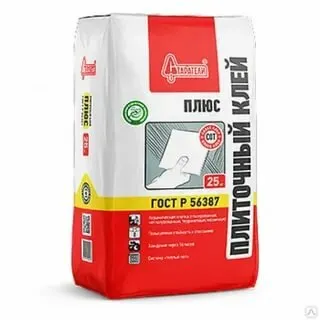 Фото №0 Старатели клей плиточный "Плюс"