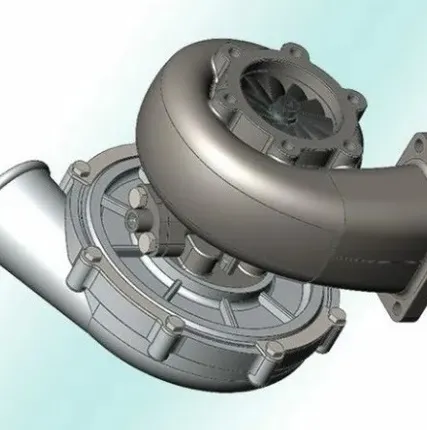 Фото №0 Турбина ТКР 9-09 (левая) Таврия-Турбо для бульдозеров Т35.01Я, ТК25.02, кранов-трубоукладчиков ТГ 503Я, погрузчиков ПК 12.02