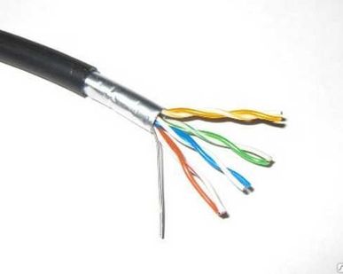 фото Кабель витая пара FTP CAT5E Cu 100% уличный (outdoor)