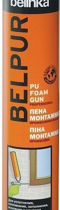 Фото №0 Пена БЕЛИНКА Belpur PU foam Gun,750мл