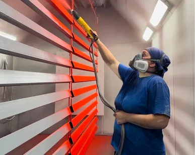 фото Порошковая покраска