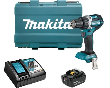 фото Шуруповерт Makita DDF484RT (1x5.0Ач, з/у)