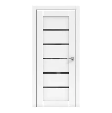 Фото №0 дверь межкомнатная со стеклом бизнес парк crystal 31, белый софт, 700*2000мм.