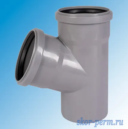 Фото №0 Тройник ПП 110х110/67°