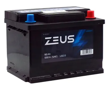 фото Аккумулятор ZEUS LB 60 Ач о.п.