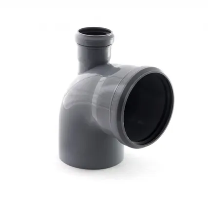Фото №0 Отвод 110 (87.5°) вверх 50 для внутренней канализации РосТурПласт