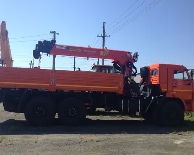 фото КМУ Palfinger Инман ИТ-150 на ш.КАМАЗ 43118