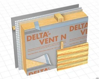 фото Мембрана гидроизоляционная Delta-Vent N (1,5*50 м)
