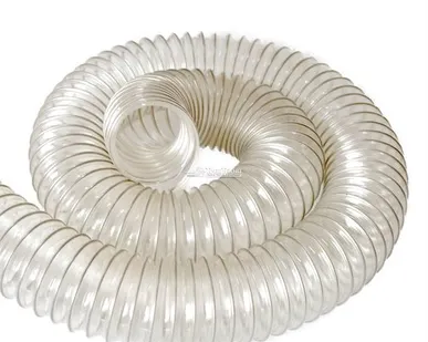 фото Воздуховод гибкий PU - 2 мм - 300 абразивостойкий из полиуретанна