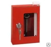 Фото №0 Ключница JS-1,160-120-40, 0,3 кг, на 1 ключ стекл. дверь + молоточек