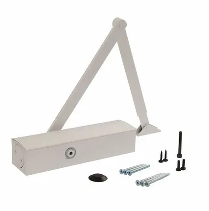 Фото №0 Доводчик GEZE TS 2000 NV BC EN 2-4, тяга в комплекте, белый