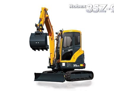 фото Мини-экскаватор гусеничный Hyundai R35Z-9