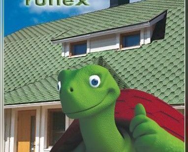 фото Мягкая черепица Ruflex Rocky Балтика