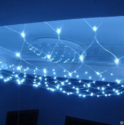 Фото №0 LED гирлянда ActivLed Сетка 192 (white) (2,0*3,0 метра)