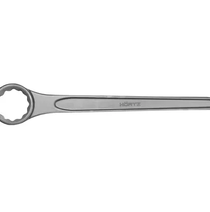 Фото №0 Ключ накидной односторонний 75 мм прямой длинная ручка HORTZ