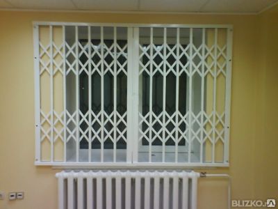 Фото №0 Белые раздвижные решетки