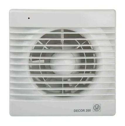 Фото №0 Decor 200C white вентилятор накладной Soler&Palau