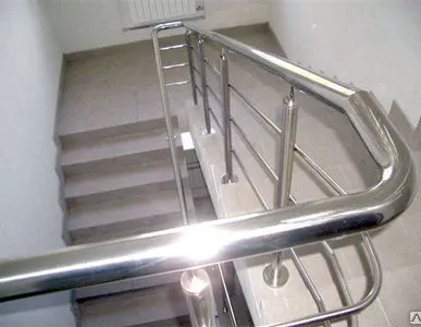 фото Перила из нержавеющей стали