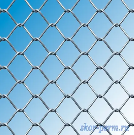 Фото №0 Сетка Рабица оцинкованная ячейка 30х30 мм, D=1,6 мм, рулон L=10 м, h=1,5 м