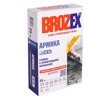 фото Стяжка для пола BROZEX Армика NF 45, 25 кг
