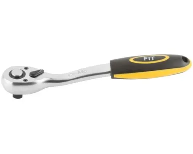 фото Вороток (трещотка) Профи CrV прорезиненная ручка 72 зубца 1/2"