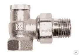 Фото №0 Клапан запорный RL-1 угловой 1/2" подк. внутр. резьба 1372441 Герц