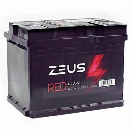 Фото №0 Аккумулятор ZEUS RED 62 Ач п.п.
