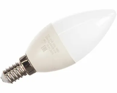 фото Лампа LED C35 10Вт, Е-14, 4000К, 800Лм /ФАРЛАЙТ