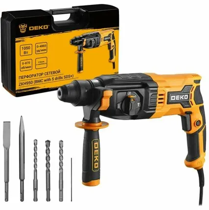 Фото №0 Перфоратор DEKO ZKH950 1050Вт 3.2Дж 083-1005