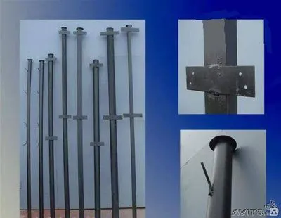 Фото №0 Столбы для забора.