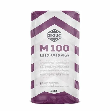 Фото №0 Штукатурка Braug M-100 машинного нанесения