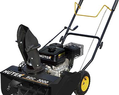 фото Снегоуборочная машина HUTER SGC 3000 несамоходная