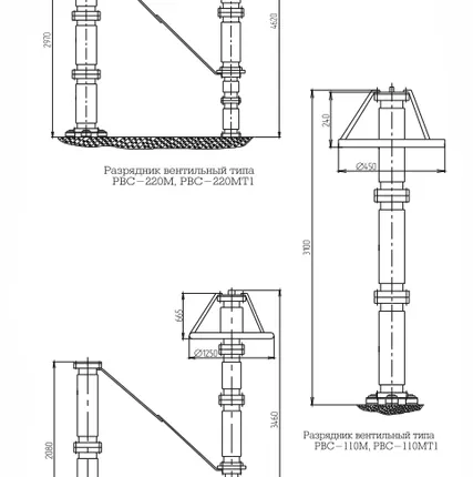 Фото №0 Вентильный разрядник РВС-35У1