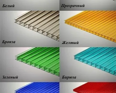 фото Поликарбонат сотовый 4мм (IZOPOL) зеленный