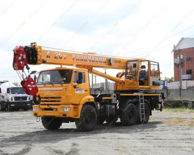 фото Аренда автокрана (автомобильного крана) Галичанин КС-65715-1, Казань