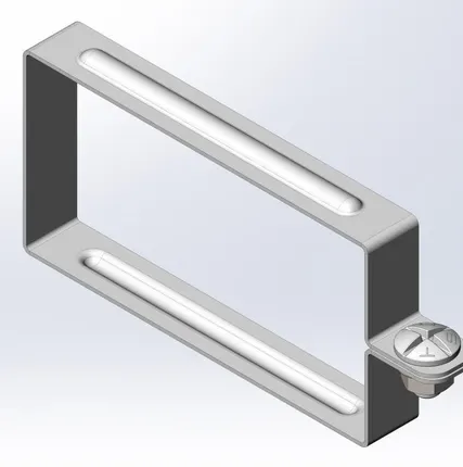 Фото №0 Хомут крышки лотка универсальный 100…400х100 ХКУ