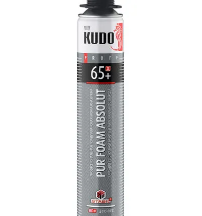 Фото №0 Пена монтажная полиуретановая KUDO PROFF 65+ 1000мл
