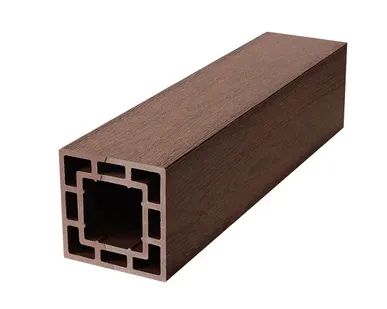 фото Столб опорный NEXTWOOD® текстура дерева (квадрат)