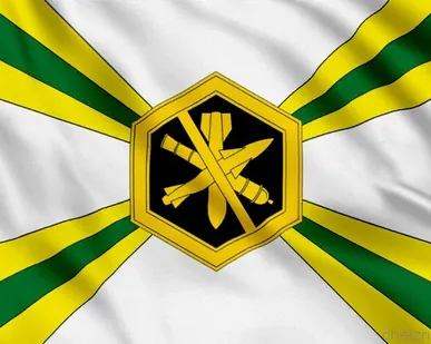 фото Флаг ФУБХУХОО России [40х60 см. из ткани Таффета]